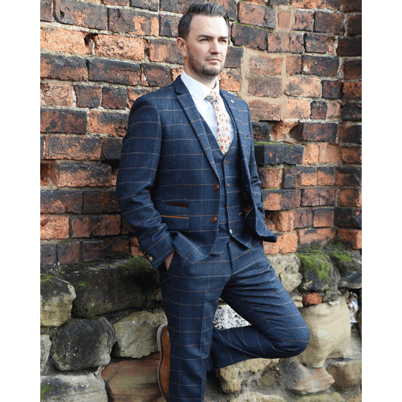 To Hire, Marc Darcy Eton Blue Tweed (full outfit)